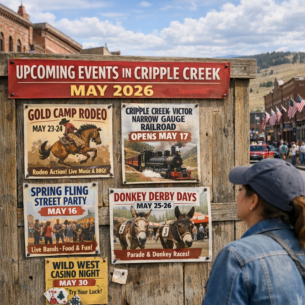 Upcoming Events in Cripple Creek: May 2026